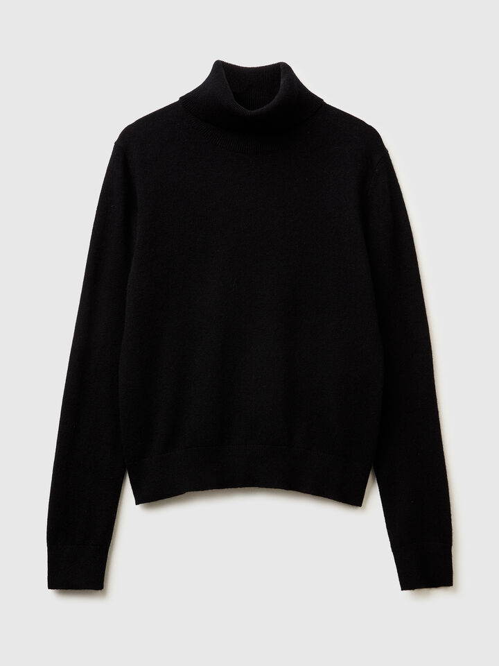 TURTLE NECK SWEATER Women image number 5